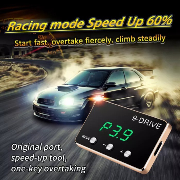 Part Mobil 9-Drive Throttle Accelerator Controller Piggyback Controller Booster