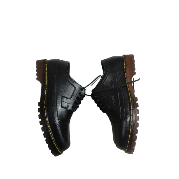 sepatu pria hitam formal low boots