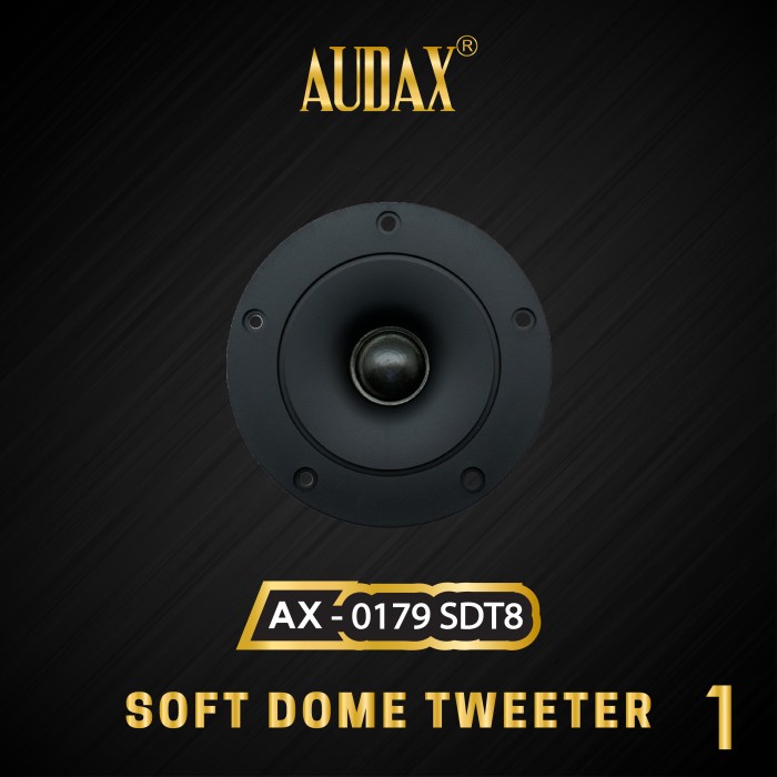 Speaker Pasif Audax Ax-0179 Sdt8 Soft Dome Tweeter