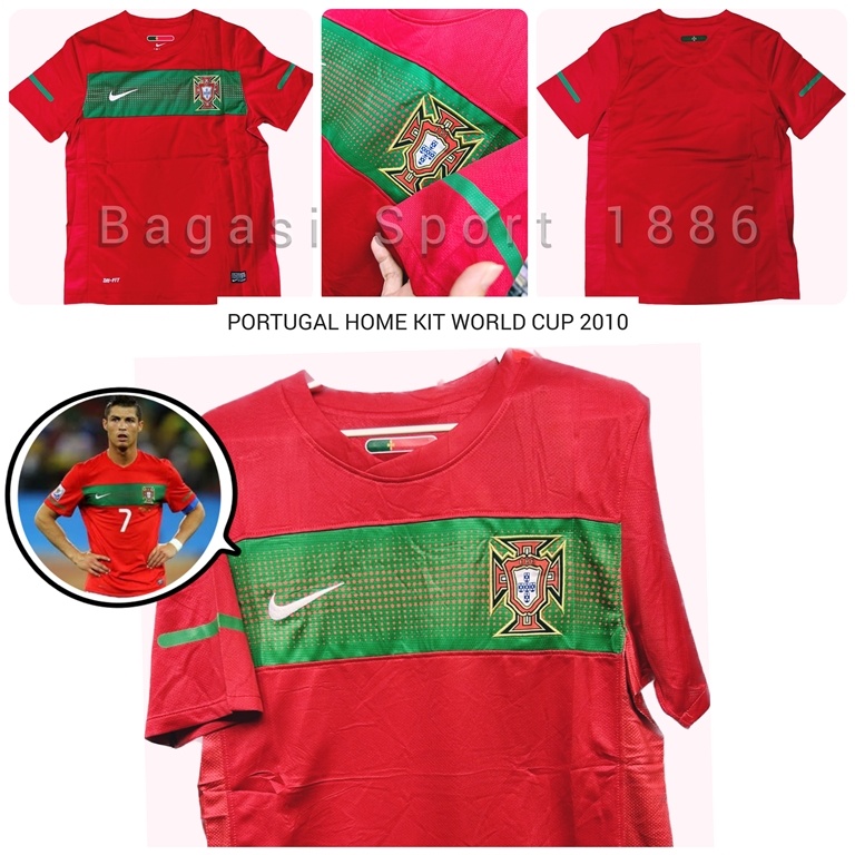 Jersey Baju Bola Retro Lama Import Impor Negara Timnas Portug4l Portu gal Portugaaal Portuguesse Hom