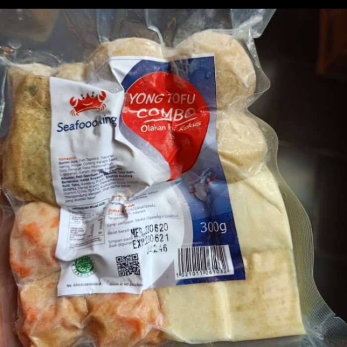 

Seafoodking young tofu combo 300gr frozen