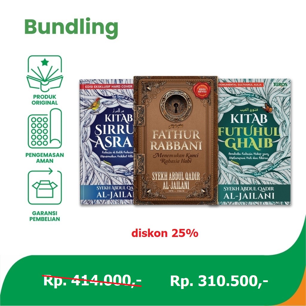 Trilogi Buku Tasawuf - Syekh Abdul Qodir al-Jailani