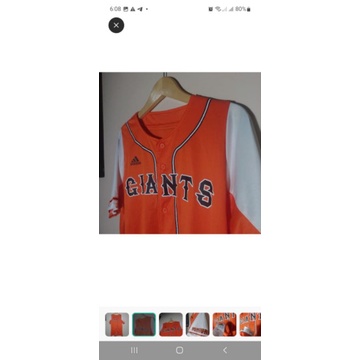 Jersey Baseball Giants Adidas Preloved