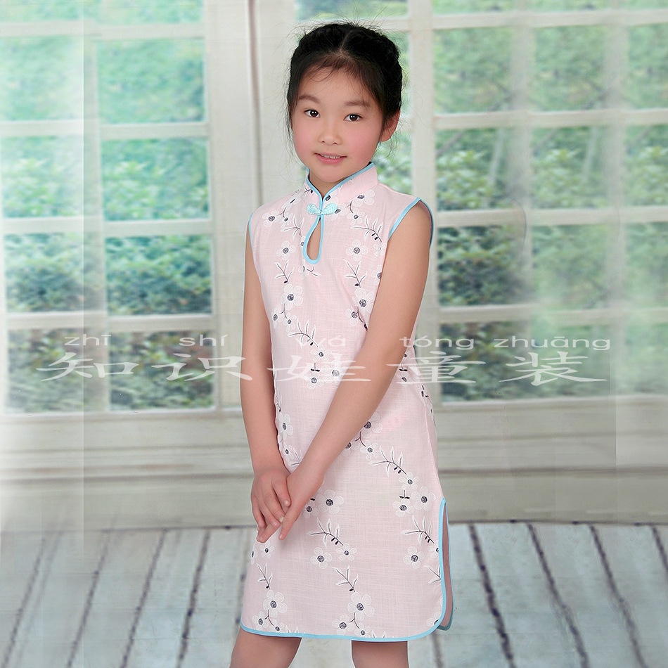 Dress anak Cheongsam Peony