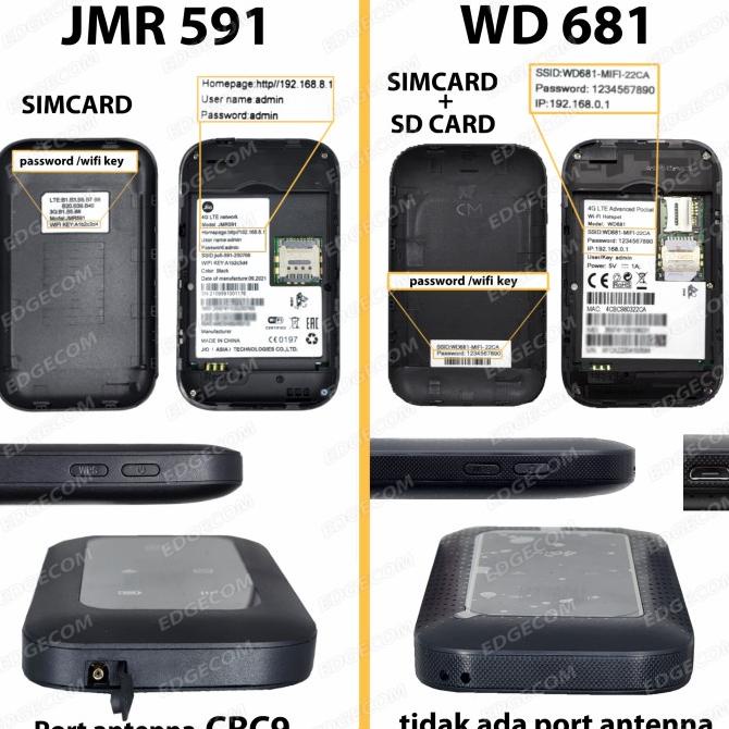 Modem Mifi JIOFI JMR541 4G LTE Unlock All Operator