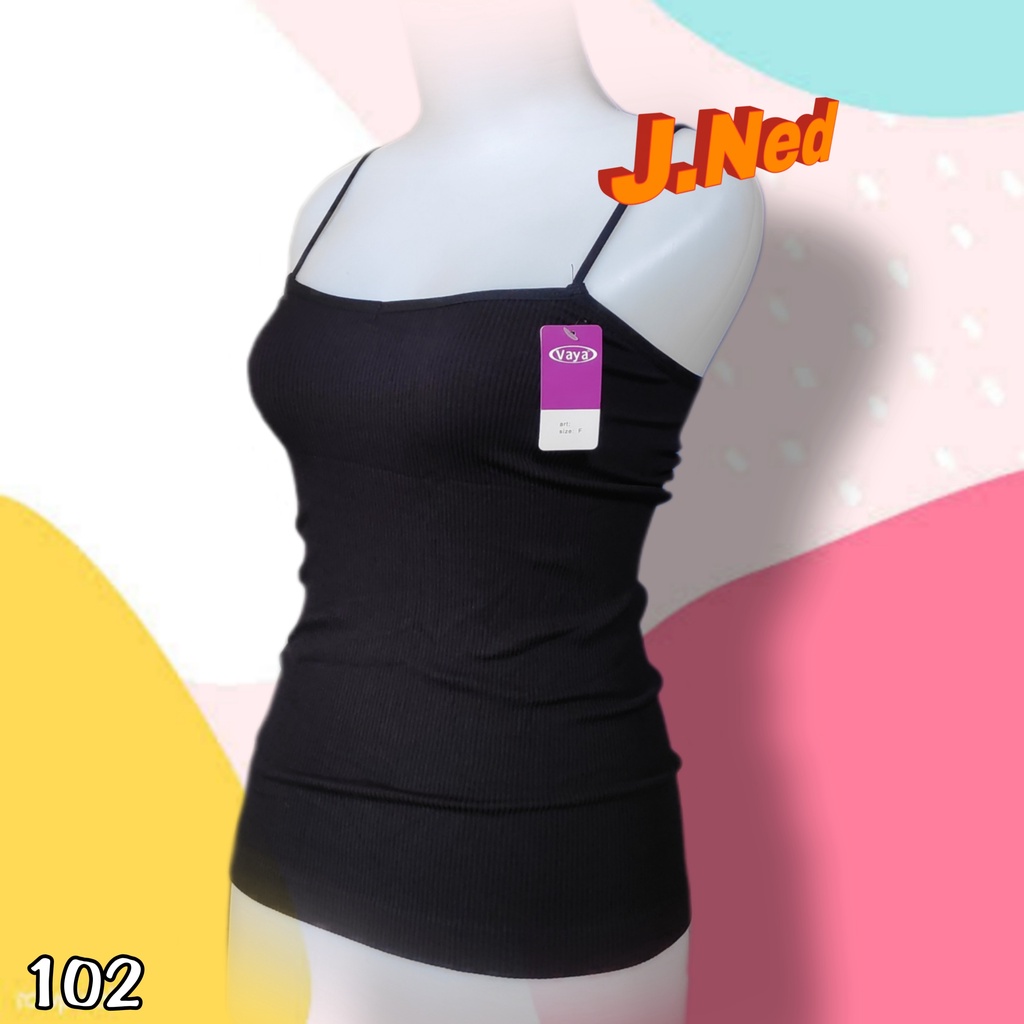 J102 Kamisol Rajut Vaya, Tanktop Wanita, Singlet Wanita Freesize