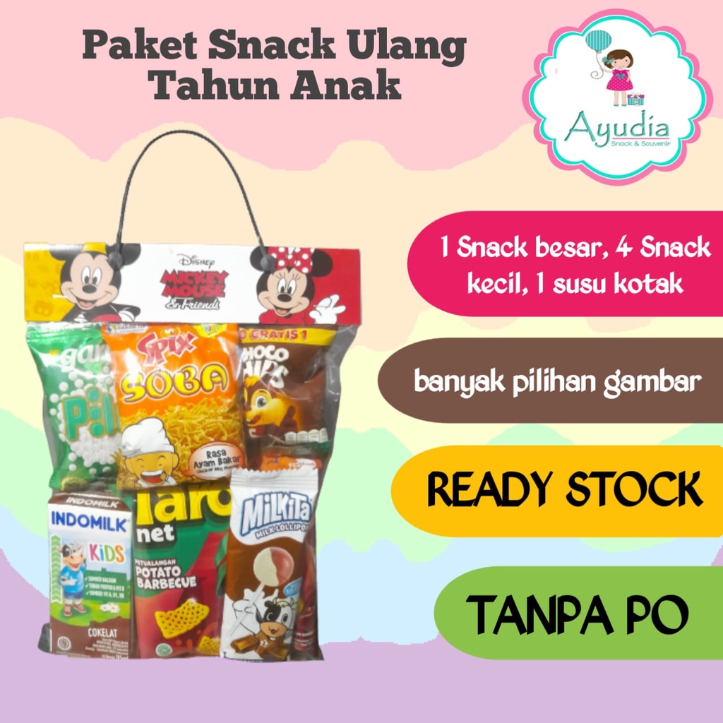 

Paket Snack Ulang Tahun Anak | Snack Ultah Anak I Hampers Ulang Tahun Anak I Hampers Ultah Anak I Bingkisan Ultah Anak I Tanpa PO | Label Ready Stock | Bingkisan Ulang Tahun Anak | Snack Ulang Tahun Anak | Souvenir Ulang Tahun Anak I Jajan Ultah Anak