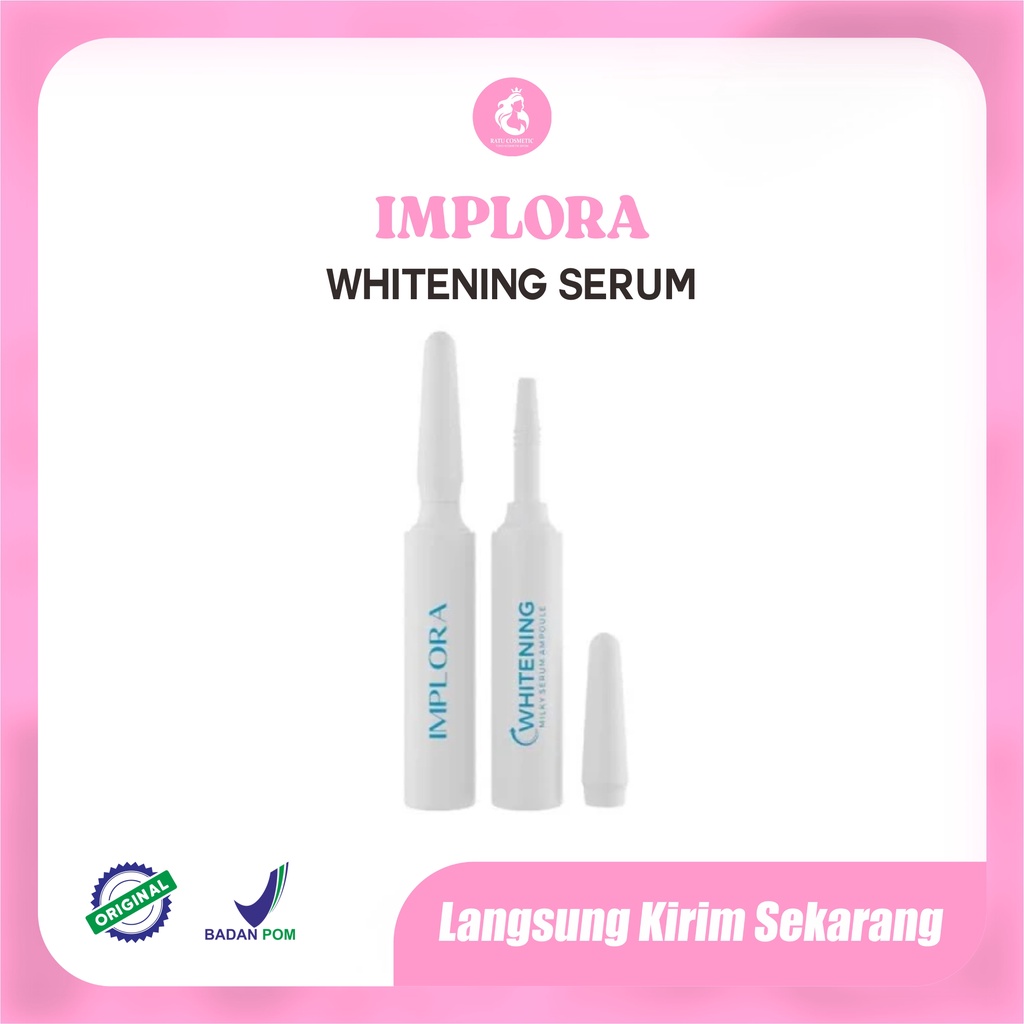 Implora Whitening Milky Serum Ampoule|5ml