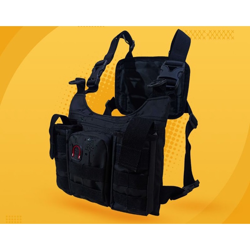 Tas Sepeda Chest Bag Protect Tas Dada Tactical Rig Bag Premium
