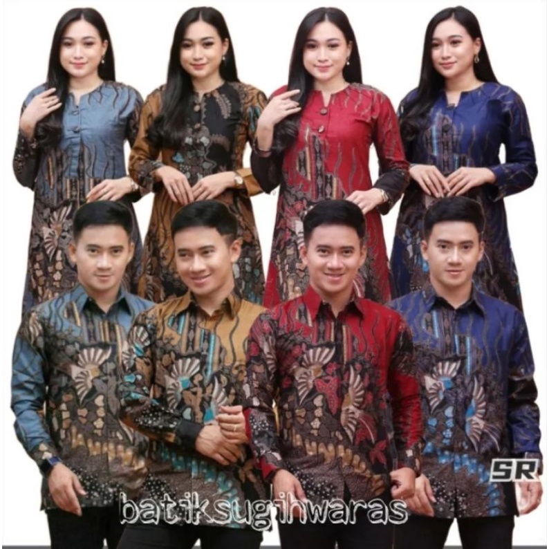 Batik Couple | Batik Couple Modern | Baju Batik Couple | Batik Tunik Couple