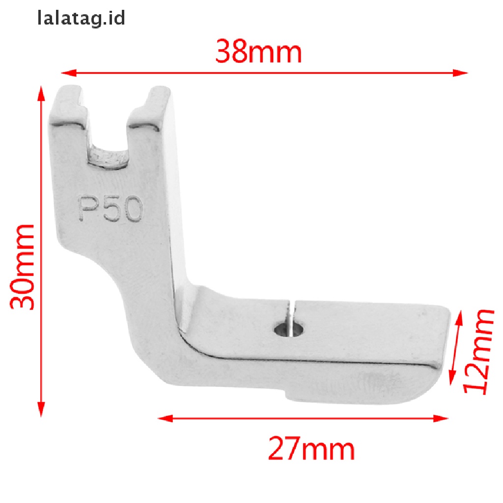 [lalatag] Fitgs Mesin Jahit Industri pleated flat Kerut presser foot P50 foot [ID]