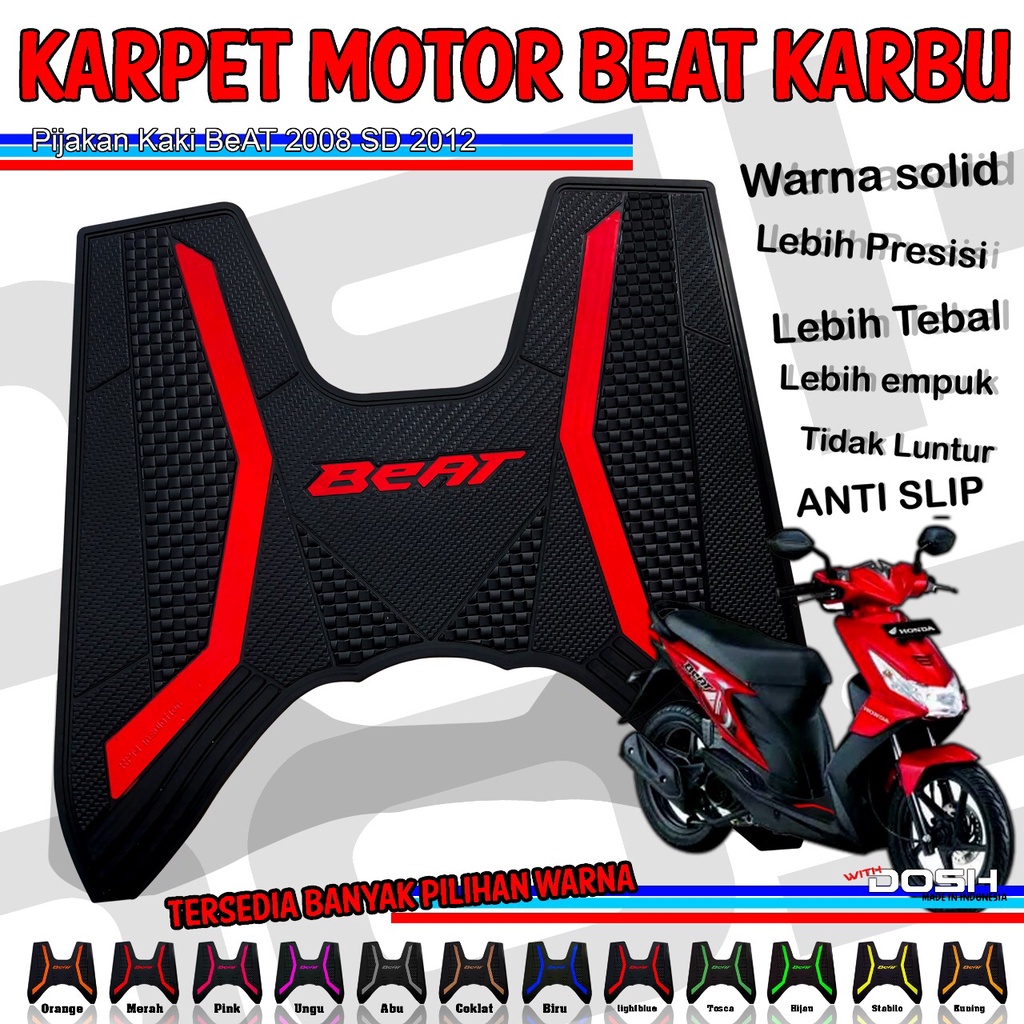 Karpet beat karbu karpet motor beat karbu 110