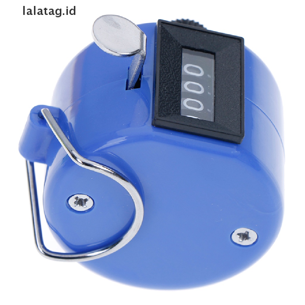 [lalatag] 1pc 4digi Number Manual Tally Counter Penghitung Latihan Clicker Golf Digital [ID]