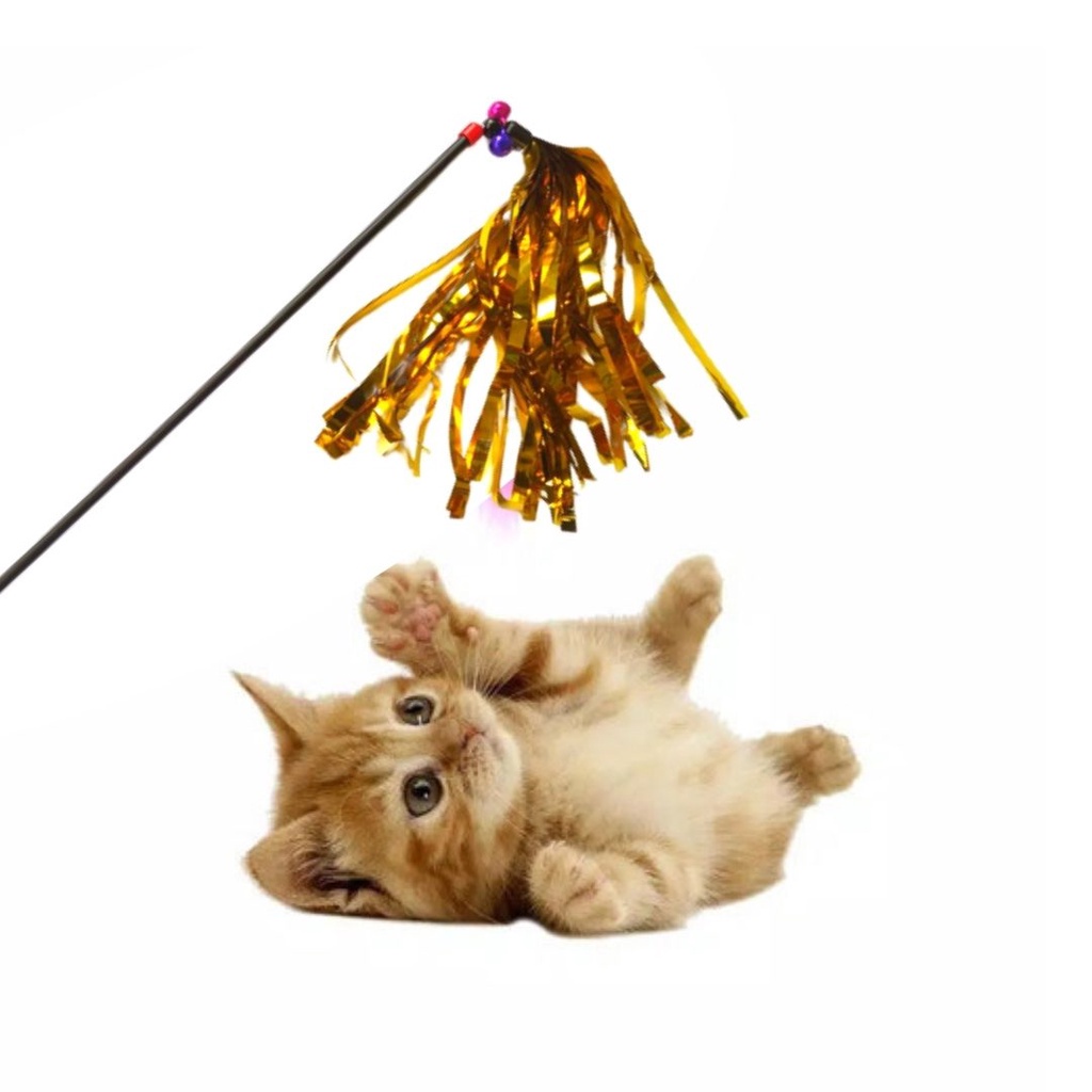 MAINAN KUCING CAT TOYS TONGKAT BLINK BLINK LONCENG 14MM MAINAN INTERAKTIF KUCING FEZONE