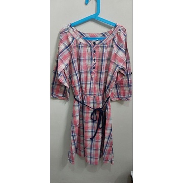 [Preloved] Dress Midi Wanita Merek Exit - Baju Kantor