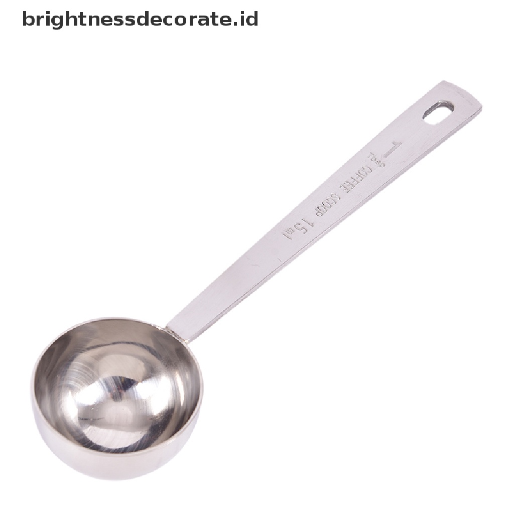 [Birth] Sendok Takar Kopi Sendok Makan Stainless Steel Scoop Coffee Tea Baking Sugar [ID]