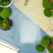 

DIY Plastic Binder Divider Doff White / Pemisah binder