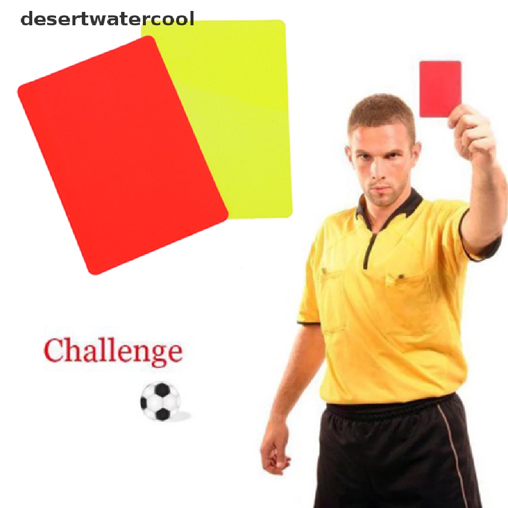 Deid Football Kartu Merah Dan Kuning Rekam Permainan Sepak Bola Alat Wasit Untuk Pertandingan Sepak Bola Martijn