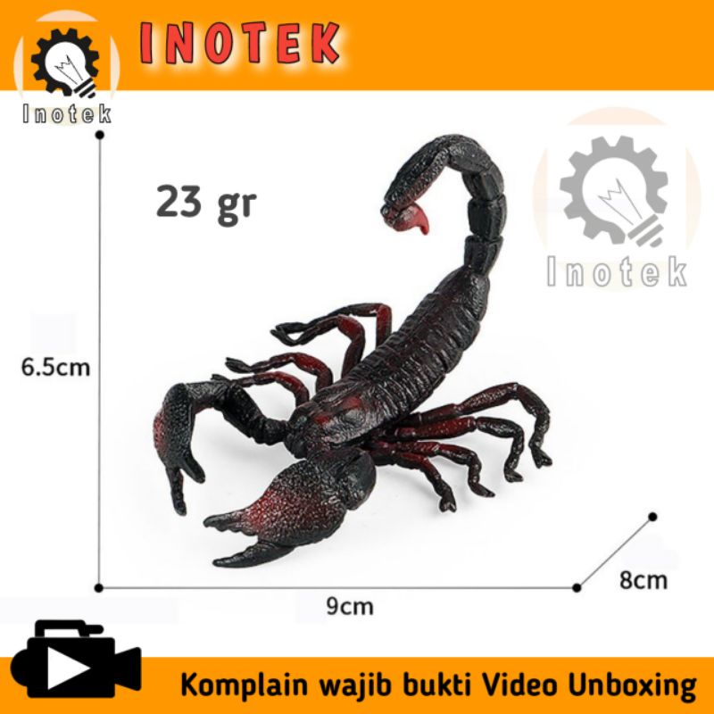 Mainan Miniatur Kalajengking Scorpio