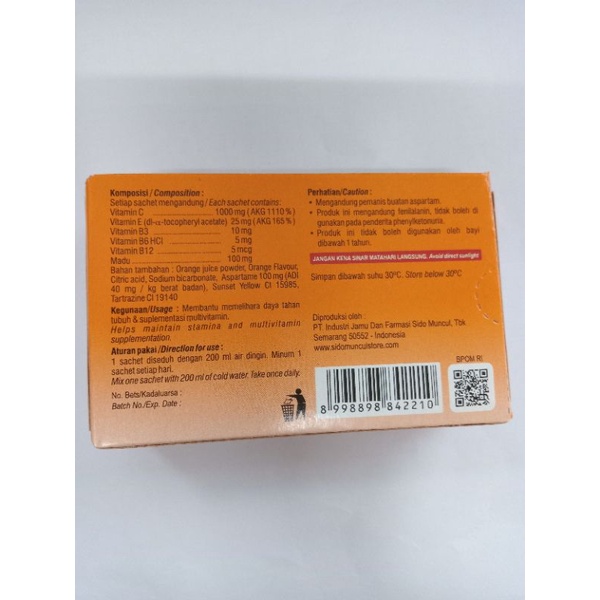 SIDOMUNCUL VITAMIN C 1000