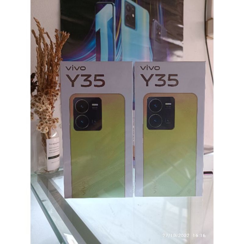 HP VIVO Y35 2022 RAM 8/128GB GRANSI RESMI VIVO