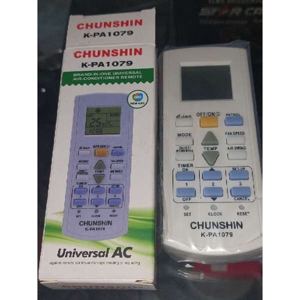 Remote AC Chunsin Universal Panasonic