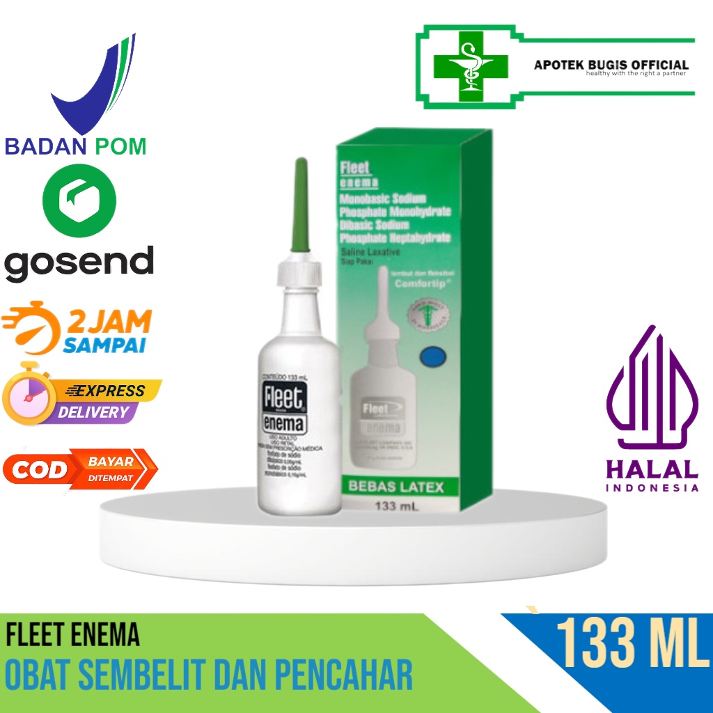 Fleed Enama - Obat sembelit dan Sebagai Pencahar Size 133 ML