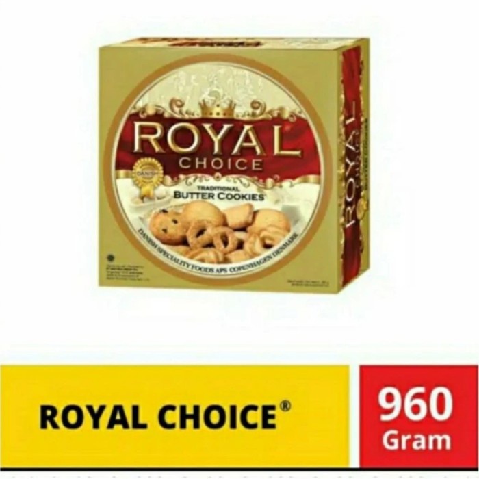 ROYAL CHOICE BUTTER COOKIES 960GR