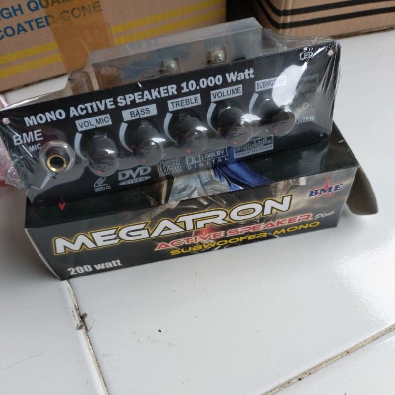 KIT SPEKER ACTIV megatron 200w