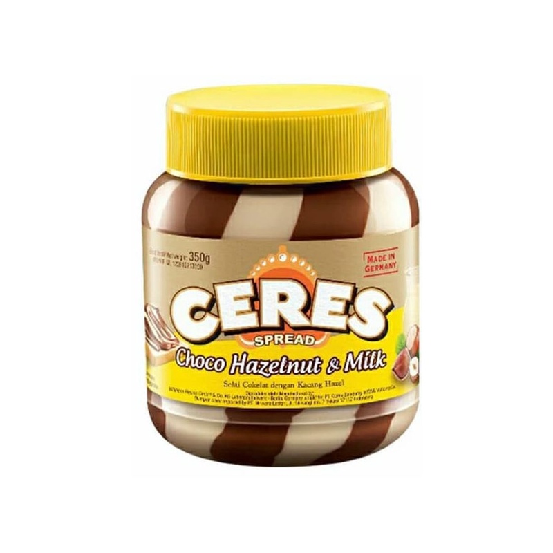 

Ceres Choco Spread Duo Milk Hazelnut 350 Gram