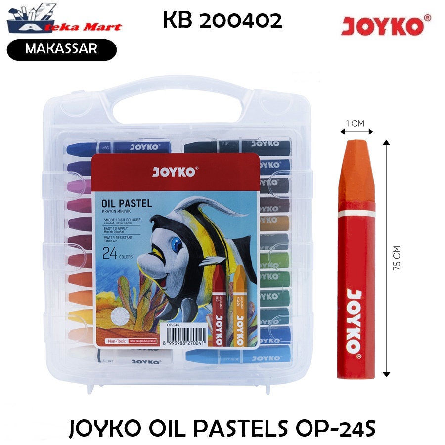 

JOYKO OP-24S 24 OIL PASTELS / KRAYON MINYAK