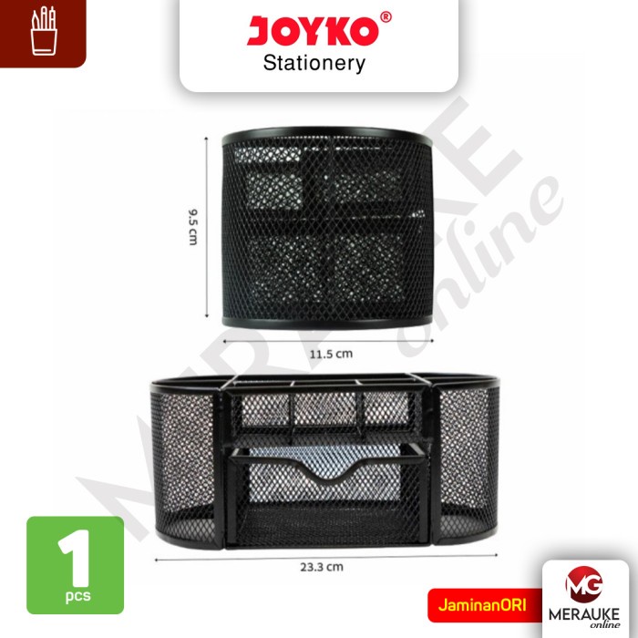 

Terlaris ✨ -JOYKO Desk Set Tempat Alat Tulis DS-23 Jaring Jala- 2.1.23