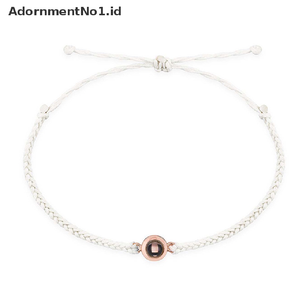 [AdornmentNo1] Gelang 100bahasa I Love You Gelang Kepang Anti Karat [ID]