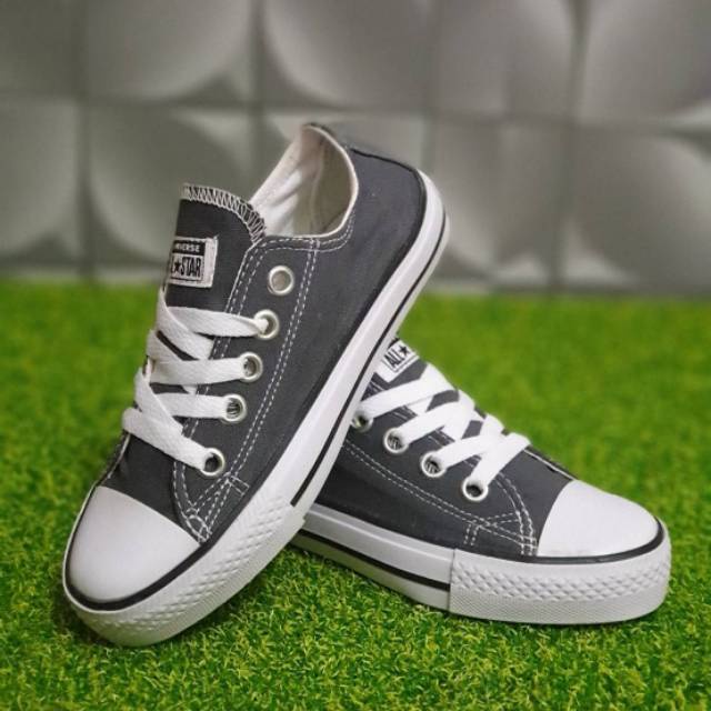 Sepatu Converse Anak Warna Abu/Grey / Sepatu Anak Laki-laki / Sepatu Anak Sekolah / Sneakers Anak / Sepatu Allstar Anak / Sepatu Anak / Sepatu Tinggi