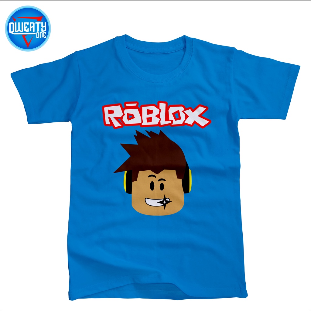 kaos Distro Anak Karakter Roblox 1-10 Tahun