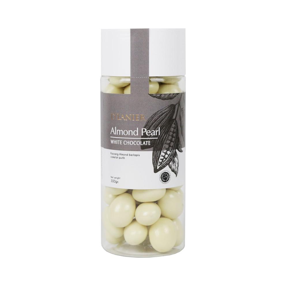 

[RWS41] D'Lanier Almond Pearl with White Chocolate - 300 Gr (Large Jar) Big Sale ♪ヽ(
