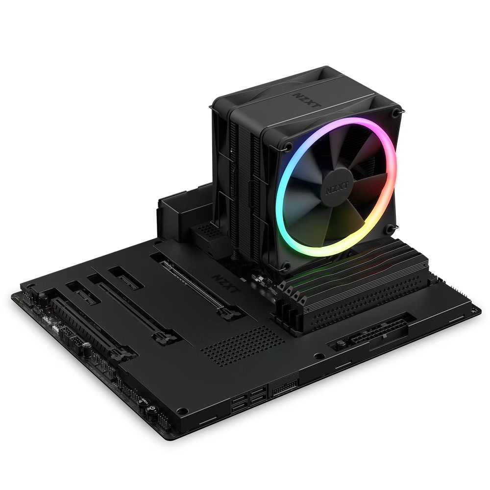 NZXT T120 RGB CPU Air Cooler - Black