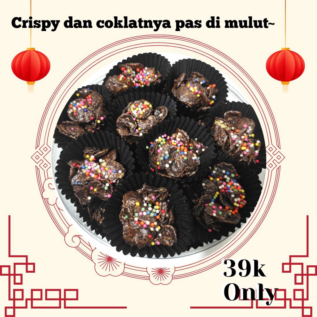 

Snack Hari Raya Choco Mini Renya Coco Crunch Coklat Sprinkle warna warni hamper hari raya