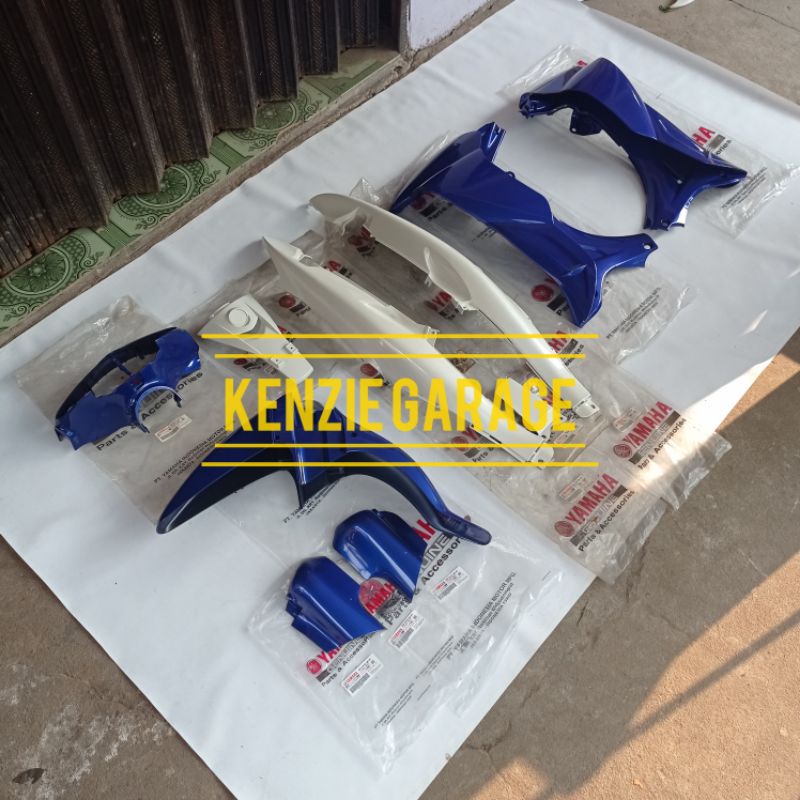 Body Set Yamaha Jupiter Z CW Biru Putih 2005 Original