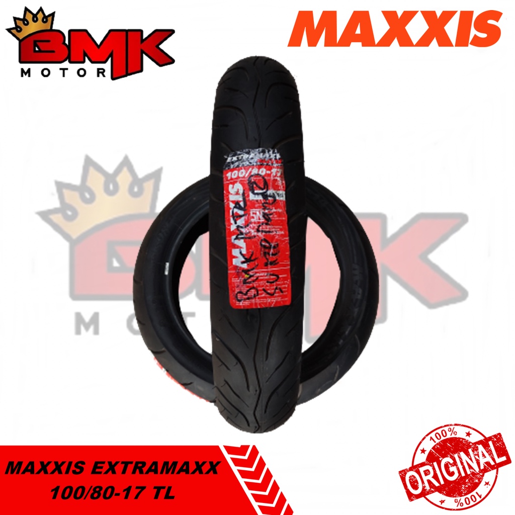 BAN MAXXIS EXTRAMAXX 100/80-17 TUBELESS