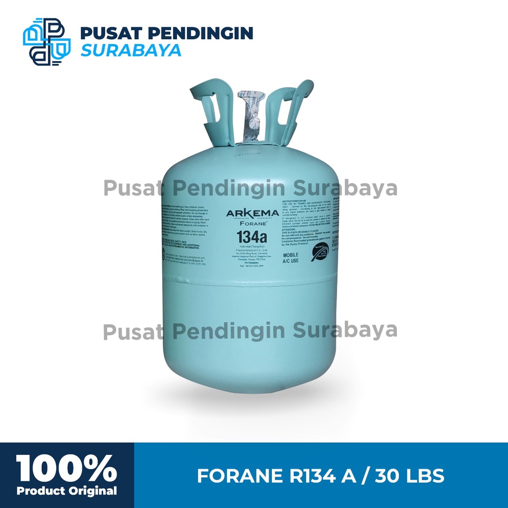FREON R134 FORANE ARKEMA - FREON R134 MURNI 99% - JUAL FREON R134A