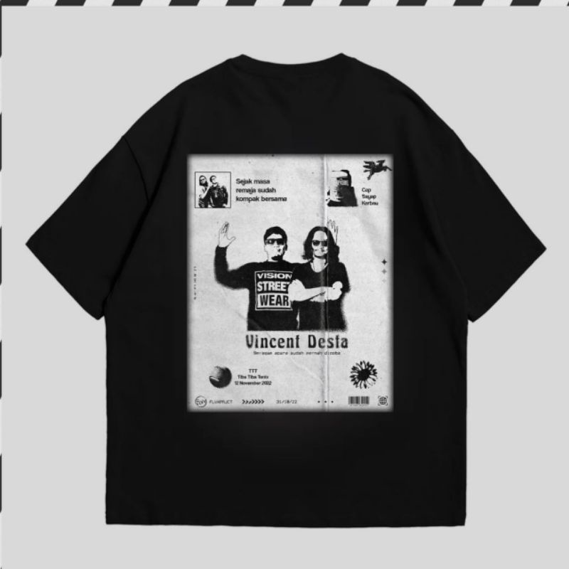 KAOS PRIA DAN WANITA KEREN VINDES VINCENT DESTA