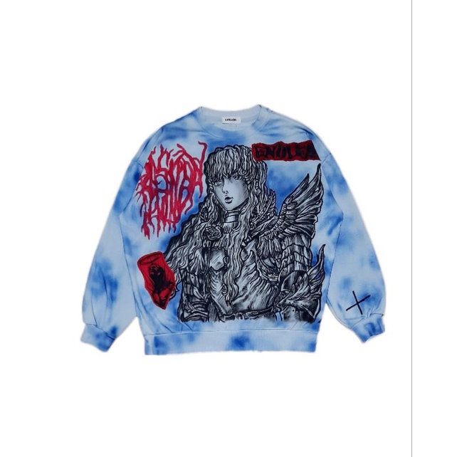 Crewneck design rework anime berserk// griffith