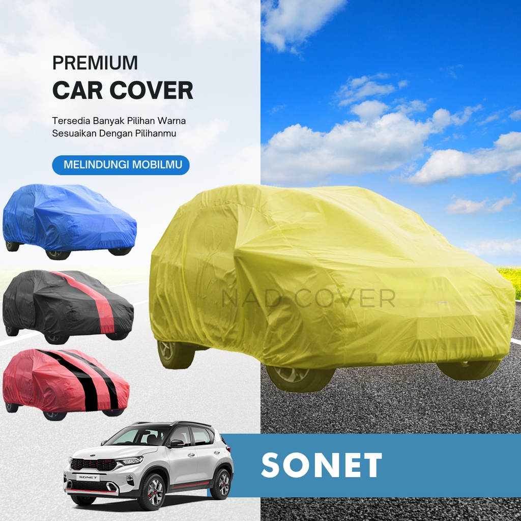 Body Cover Mobil KIA Sonet Sarung Mobil KIA Sonet Warna Tipe Reguler Hemat Termurah