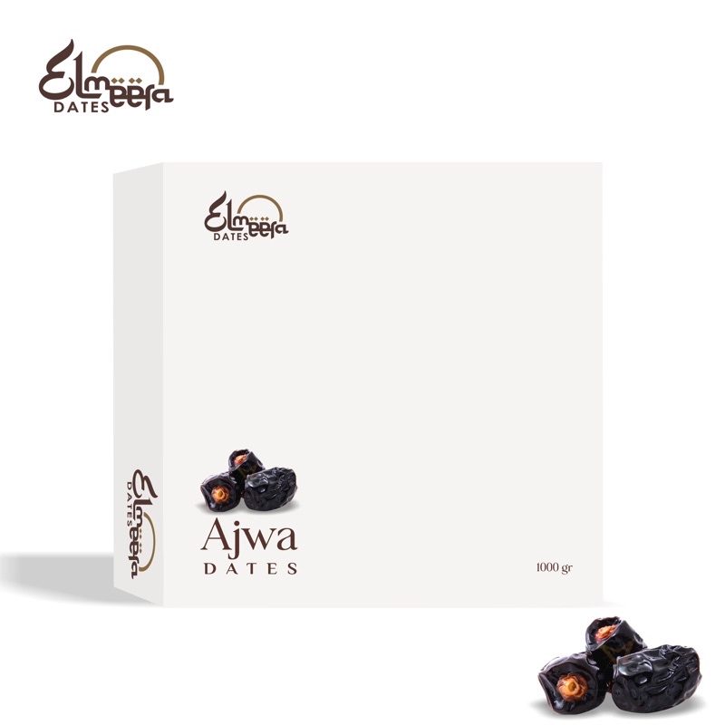 

KURMA ELMEERA AJWA 1000GR 1KG 1 KG KURMA AJWA PREMIUM GRADE A KEMASAN PREMIUM AJWA PREMIUM KURMA NABI