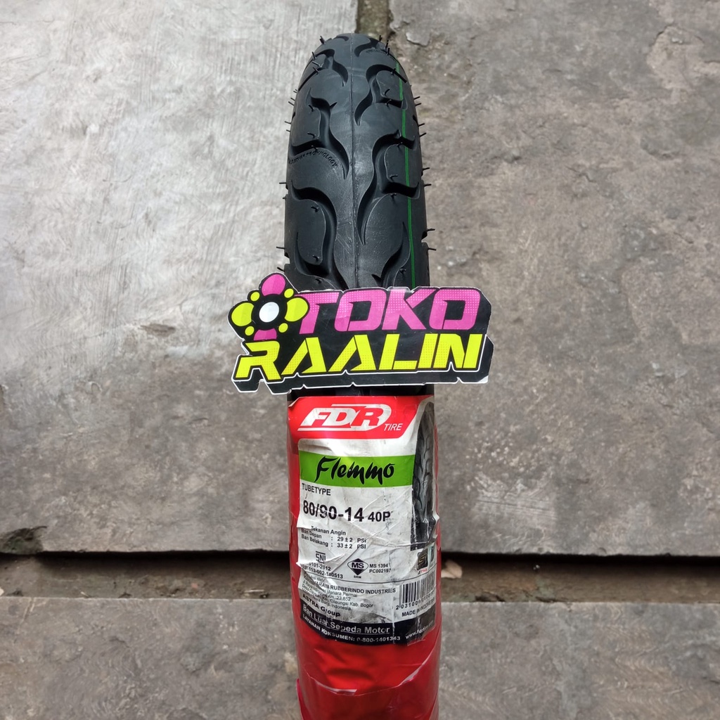 Ban Luar Ban Motor FDR 14 80/90 80 90 14 Type flemmo