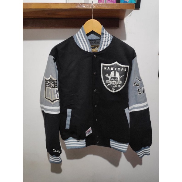 Varsity Rawtype Riot Voltz Original 100 Persen Jacket Rawtype Riot