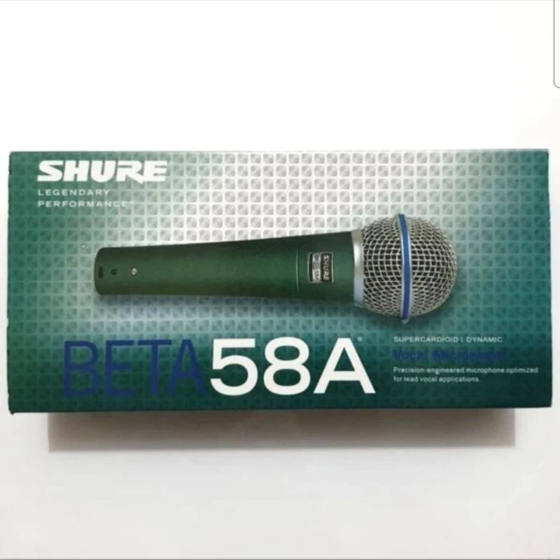 Mic Shure BETA58A Switch On Off