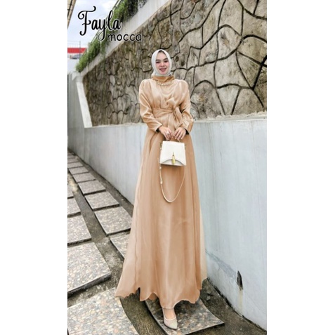 FAYLA gamis kondangan gamis pesta muslimah