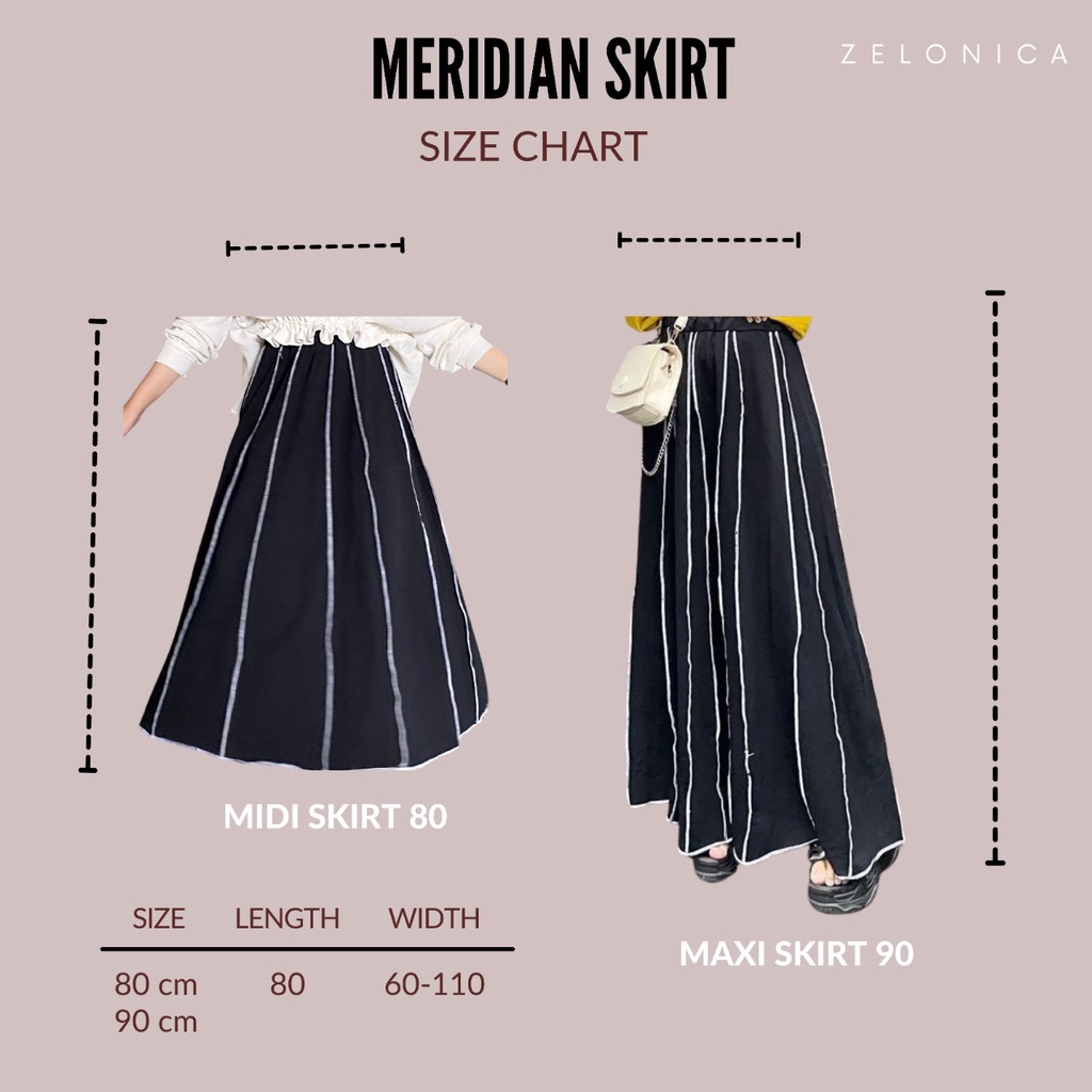 Zelonica Rok Meridian-3D Skirt (80-90) Cm